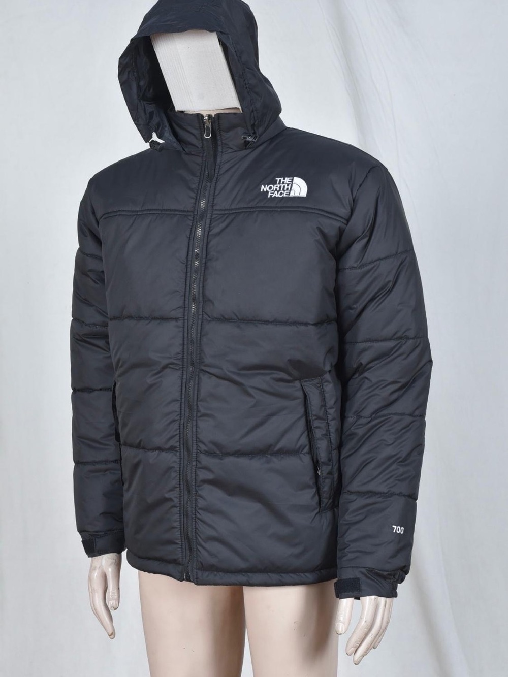 The North Face Black Hooded Puffer Jacket